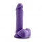 Фалоімітатор кібершкіра AU NATUREL BOLD HERO 8INCH DILDO PURPLE (T331294) 5