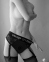 Мереживні труси для страпона з підв'язками для панчох Strap-On-Me DIVA HARNESS - S (SO5096) 0