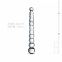 Скляний ділдо у вигляді намистин Gildo Glass Dildo No. 20 (SO4415) 6