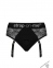 Мереживні труси для страпона з підв'язками для панчох Strap-On-Me DIVA HARNESS - XL (SO5095) 3