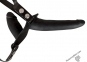 Жіночий страпон Double Strap On Black Silicone (61325111290000) 0