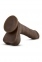 Фалоімітатор з подвійною щільністю AU NATUREL 8.5 MISTER PERFECT CHOCOLATE (T331232) 2