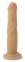 Фалоімітатор кібершкіра AU NATUREL 7.5 INCH RONNIE BEIGE (T330732) 3