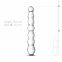 Скляний ділдо у вигляді намистин Gildo Glass Dildo No. 19 (SO4419) 5