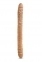 Подвійний фаллоімітатор DR SKIN 18INCH MOCHA (T331244) 2