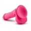 Фалоімітатор з подвійною щільністю NEO ELITE COCK W. BALLS NEON PINK (T331186) 2