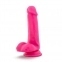 Фалоімітатор з подвійною щільністю NEO ELITE COCK W. BALLS NEON PINK (T331186) 4