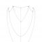 Прикраса для спини та декольте Bijoux Indiscrets Magnifique Back and Cleavage Chain - Silver 6