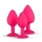 Набір анальних пробок Anal Diamond plug, Pink (810211) 2