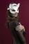 Маска кішечки Feral Feelings - Catwoman Mask, натуральна шкіра, біла (SO3408) 2