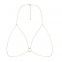 Прикраса-портупея Bijoux Indiscrets Magnifique Bra Chain - Gold 6