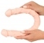 Двосторонній фалоімітатор Nature Skin Double Dong (61325313910000) 2
