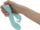 Розкішний вібратор-кролик Pillow Talk - Kinky Teal із кристалом Сваровскі 8