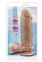 Фалоімітатор з подвійною щільністю AU NATUREL 9.5 INCH DILDO MOCHA (T331228) 4
