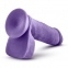 Фалоімітатор кібершкіра AU NATUREL BOLD HERO 8INCH DILDO PURPLE (T331294) 4