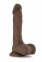 Фалоімітатор з подвійною щільністю AU NATUREL 8.5 MISTER PERFECT CHOCOLATE (T331232) 3