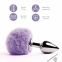 Анальна пробка FeelzToys - Bunny Tails Butt Plug Purple (SO5062) 2