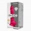 Фалоімітатор SilexD Vetus Pink (MODEL 1 size 8in), двошаровий, силікон+Silexpan, діаметр 4,2см (SO4472) 1