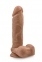 Фалоімітатор з подвійною щільністю AU NATUREL 9.5 INCH DILDO MOCHA (T331228) 2