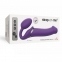 Безремневой страпон з вібрацією Strap-On-Me Vibrating Violet L, діаметр 3,7 см (SO3826) 4