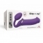 Безремневой страпон з вібрацією Strap-On-Me Vibrating Violet XL, діаметр 4,5 см (SO3827) 4