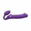 Безремневой страпон з вібрацією Strap-On-Me Vibrating Violet XL, діаметр 4,5 см (SO3827) 1