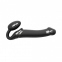 Безремневой страпон з вібрацією Strap-On-Me Vibrating Black L, діаметр 3,7 см (SO3829) 3