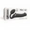 Безремневой страпон з вібрацією Strap-On-Me Vibrating Black L, діаметр 3,7 см (SO3829) 6