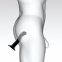 Насадка для страпона Strap-On-Me PG-Spot Dildo, силікон, розмір S (SO4078) 2