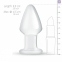 Скляна анальна пробка Gildo Glass Buttplug No. 25 (SO4416) 2