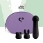 Міні-вібратор FeelzToys Mister Bunny Black з двома насадками (SO4438) 4