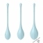 Набір йоні намистин Satisfyer Yoni Power 2 Light Blue, діаметр 2-2,5-3см, вага 22-44-73гр (SO5548) 1