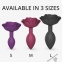 Анальна пробка Love To Love OPEN ROSES S SIZE - PURPLE RAIN (SO5985) 2