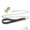 Металева анальна пробка Art of Sex Metal Anal Plug with Leash size L з поводком (SO6178) 1