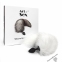 Силіконова анальна пробка з хвостом з натурального хутра Art of Sex size M White fox (SO6187) 2
