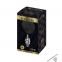 Металева анальна пробка Кролячий хвостик Alive Fluffly Twist Plug M Black (SO6309) 1