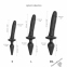 Анальна пробка з ділдо Strap-On-Me SWITCH PLUG-IN REALISTIC DILDO BLACK - XXL (SO6830) 2