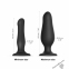 Надувний фалоімітатор Strap-On-Me INFLATABLE DILDO PLUG - NOIR, кулька всередині, діаметр до 6 см (SO7383) 3