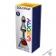 Металева анальна пробка Wooomy Lollypop Double Ball Metal Plug Red S, 8,5х2,8 см (SO7416) 1