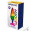 Анальна пробка Wooomy Hiperloo Silicone Rainbow Plug M (SO7435) 3