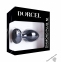 Металева анальна пробка із прикрасою у вигляді кристалу Dorcel - Diamond Plug BLACK M (SO7809) 6