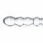 Скляний ділдо у вигляді намистин Gildo Glass Dildo No. 19 (SO4419) 7