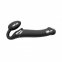 Безремневой страпон Strap-On-Me VIBRATING Black M (SO3354) 7
