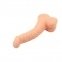 Фалоімітатор з мошонкою Naked Legend Liquid Silicone Politician Flesh Dildo 0