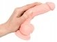 Фалоімітатор з мошонкою Medical Silicone Dildo, 18х3,5 см 4