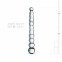 Скляний ділдо у вигляді намистин Gildo Glass Dildo No. 20 (SO4415) 6