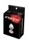Анальна пробка MAI METAL PLUG WITH STONE, M SILVER (T370176) 0