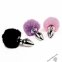 Анальна пробка FeelzToys - Bunny Tails Butt Plug Black (SO5063) 0