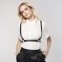 Портупея Bijoux Indiscrets MAZE - X Harness Black 0