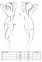 Еротичний костюм стюардеси Passion Erotic Line BRIGITTE SET, синій 0